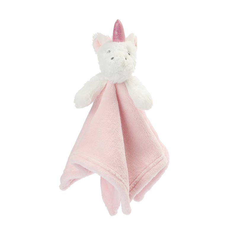 獨角獸可入口睡覺神器公仔安撫巾