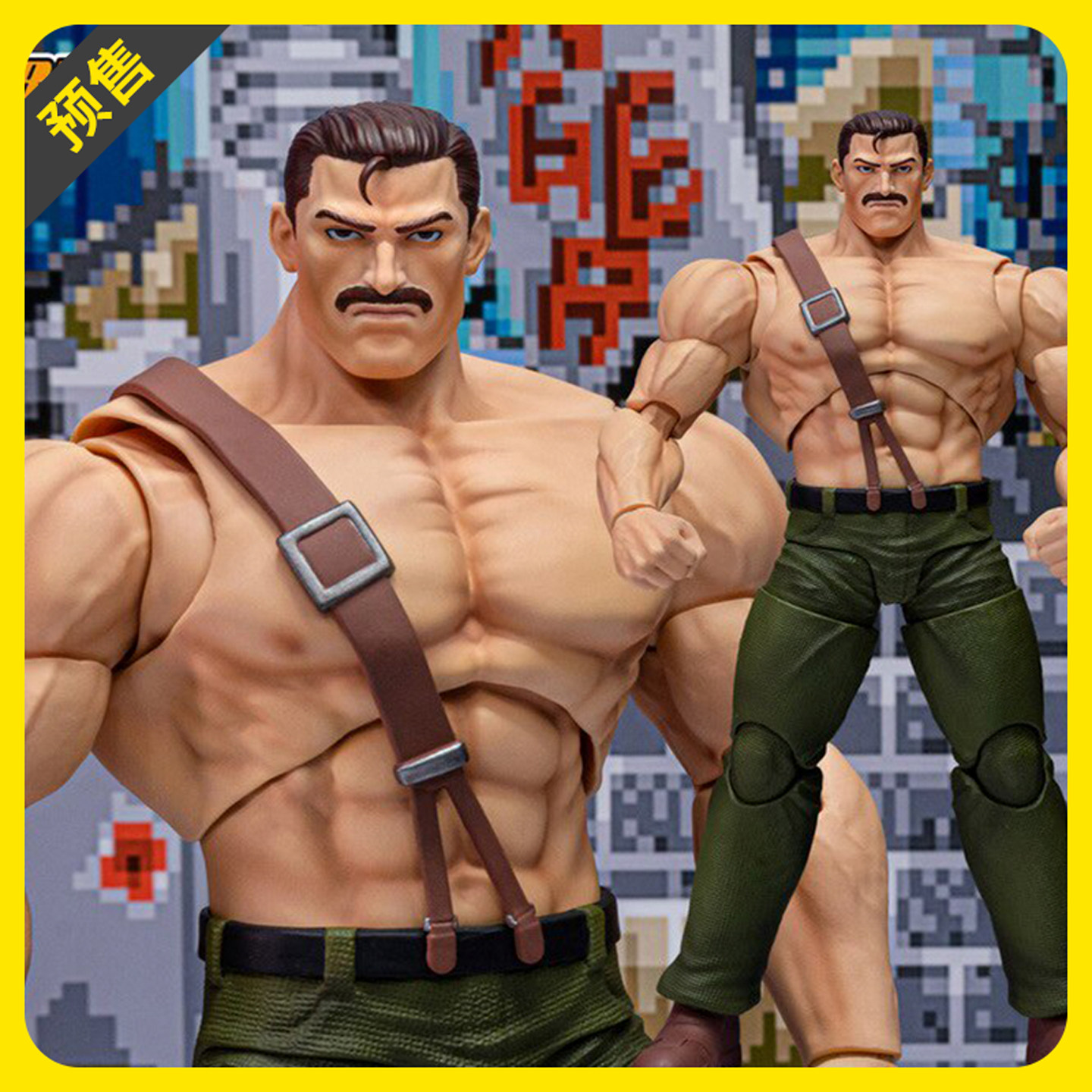 【定金】STORM TOYS 快打旋风 迈克&middot;哈格 1/12可动人偶手办