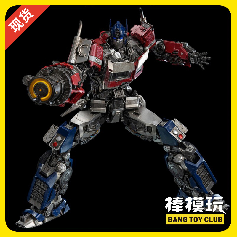 【现货】棒模玩 THREEZERO变形金刚7超能勇士崛起 DLX擎天柱 手办