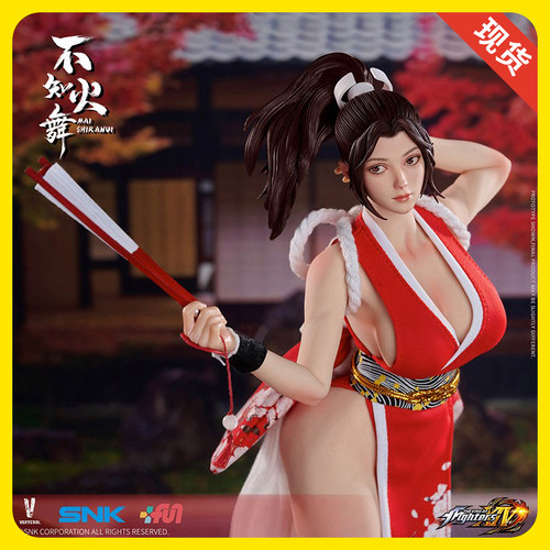 【现货】VERYCOOL SNK正版授权拳皇 XIV 不知火舞1/6可动人偶