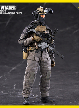 【定金】HASUKI SA04黑色行动 夜幕编织者 1/12可动人偶手办