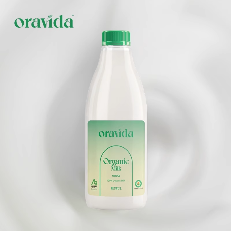 兰维乐有机巴氏低温1l*2瓶鲜牛奶