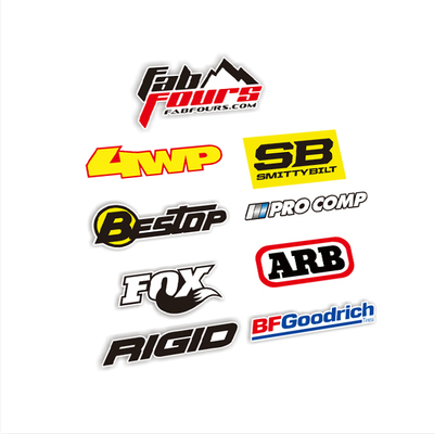 定制贴纸适用于bronco改装烈马贴纸个性汽车越野四驱贴纸定制7436