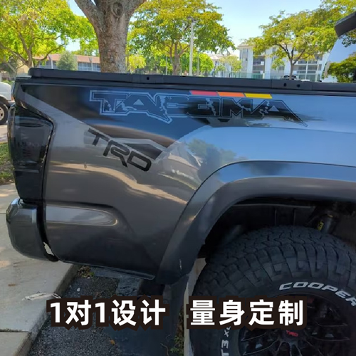 汉魂贴纸适用于Tacoma Tundra 2016-2022 TRD SPORT车贴纸定制