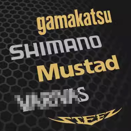 汉魂贴纸适用钓鱼logo路亚品牌