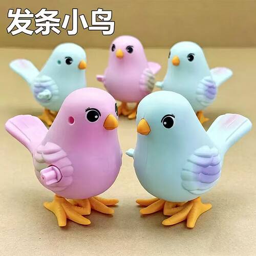 发条小鸟上弦仿真动物智力学爬