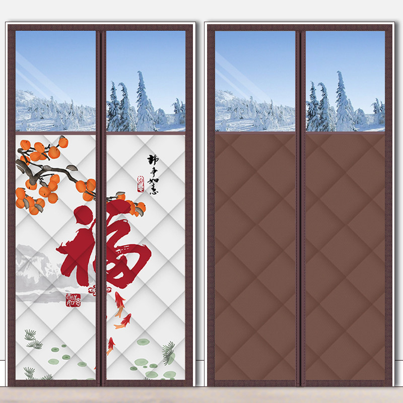 加厚棉门帘冬季保暖防风隔断