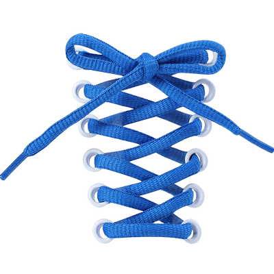 运动休闲复古蓝粉橙加粗半圆鞋绳