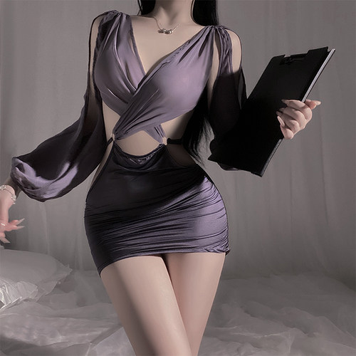 御姐の包臀裙*性感套装秘书制服