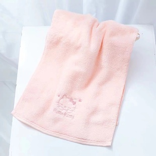 HELLOKITTY凯蒂猫卡通纯棉纱布面巾全棉柔软吸水无捻儿童成人毛巾