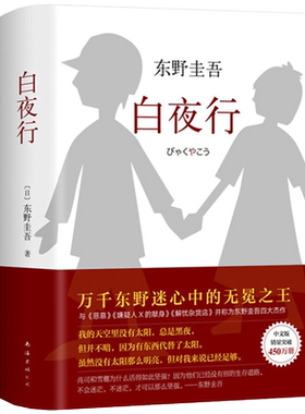 白夜行 东野圭吾作品 珍藏版正版 外国侦探悬疑推理惊悚小说日本现当代文学解忧杂货店恶意放学后同类书籍 侦探小说当代文学畅销书