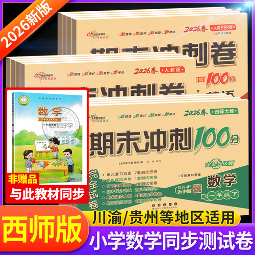 西师版数学试卷！期末冲刺100分