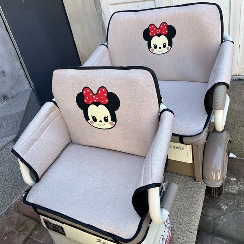 三轮车座套防漏坐垫四季通用休闲三轮车专用防掉坐垫套罩防晒座垫