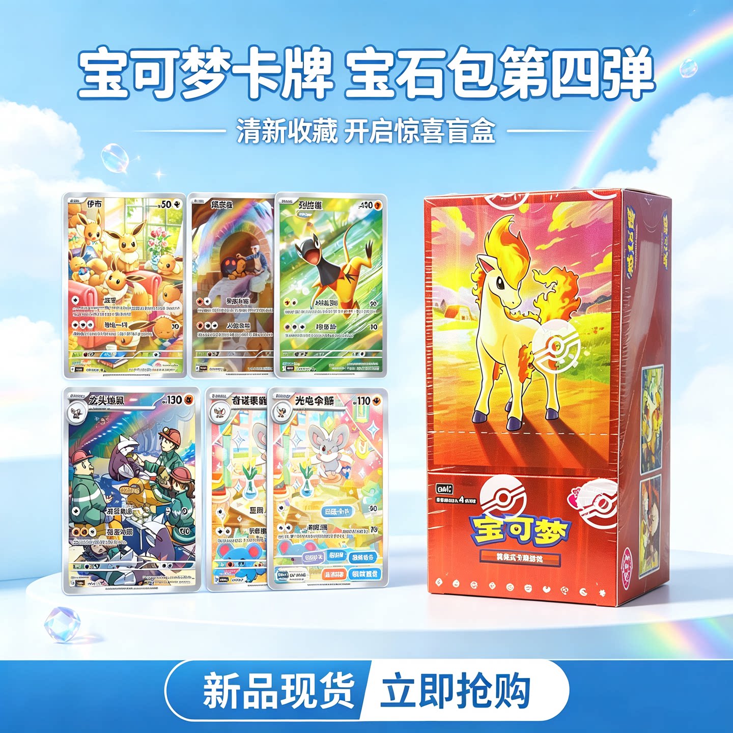 宝可梦宝石4弹宝石5弹卡牌卡片