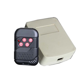 2路2通道点动互锁315M433M无线遥控开关灯控制器 L4M4 ZD0204 12V