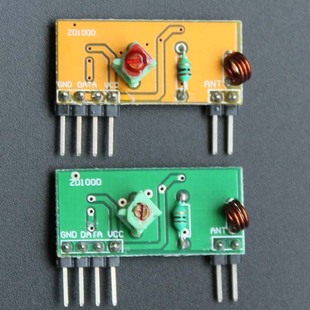 315M433M超再生无线接收模块无解码 RF模块遥控控制 ZD100D