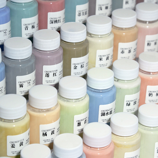 良器仓陶艺器材超市釉下彩颜料五彩中高温陶瓷水料浅色系森宇色料