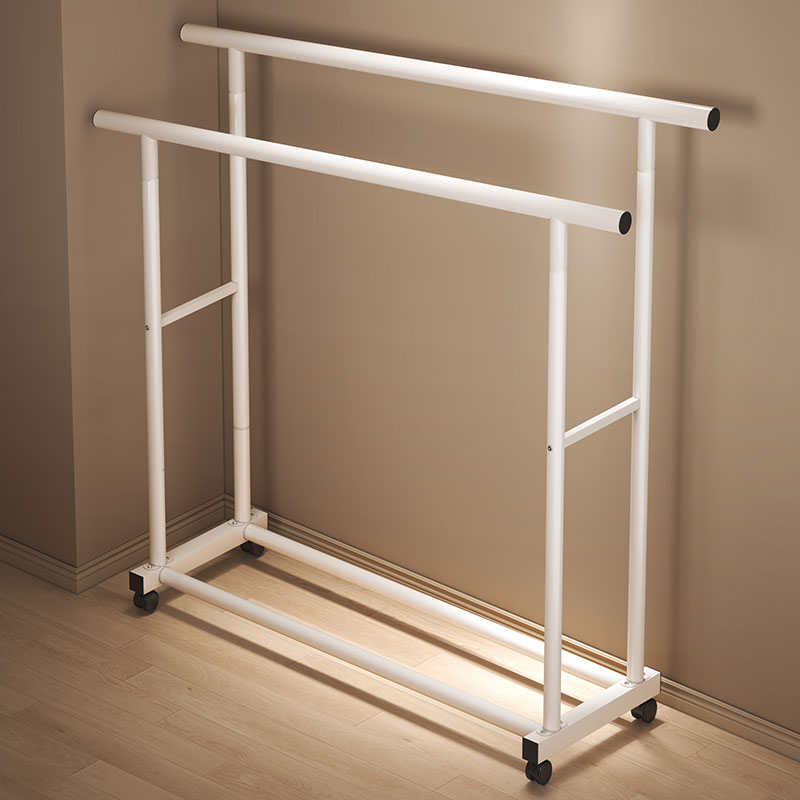 【特粗碳钢！】晾衣架室内省空间