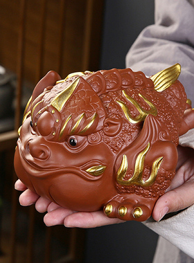 招财金蟾客厅办公室家居装饰摆件