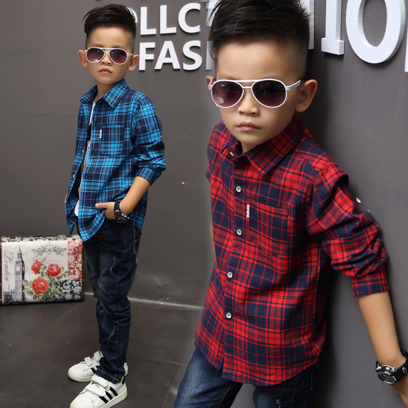 Chemise garcon à manche longue - Ref 2074834 Image 4