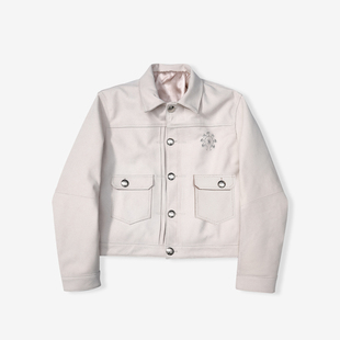 ATM 座山雕真皮钱币扣 26AW 极地夹克 手工皮衣外套 进口山羊皮