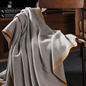 针织轻奢飞机头等舱航空毯空调毯办公室沙发午睡毛毯盖毯车载毯子