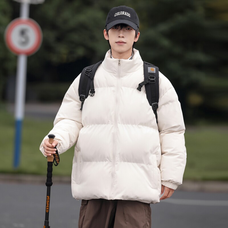 森系户外2024冬宽松潮流棉衣男棉服面包服情侣大码Y355P60特,男装棉衣,电商A222A
