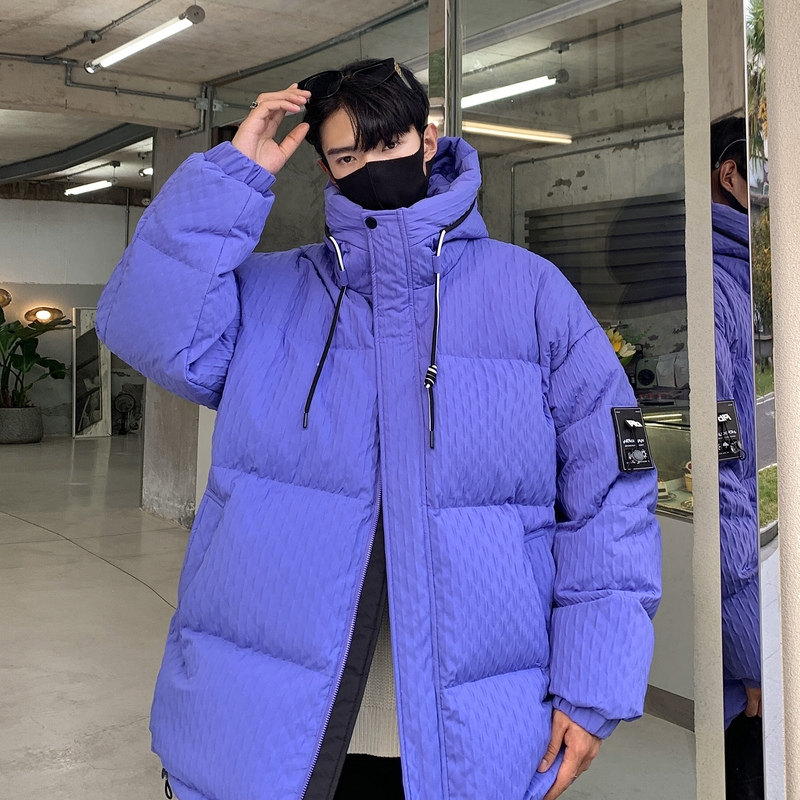 高品质90%标连帽羽绒服男2024秋冬新宽松潮流情侣大码YR33P298图片