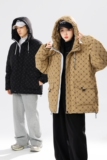 2024冬新情侣大码90%标羽绒服男连帽宽松潮流高品YR55P298，男装羽绒服，电商A222A
