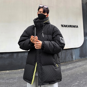 高品质90%标连帽羽绒服男2024秋冬新宽松潮流情侣大码YR33P298图片