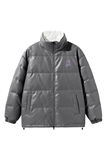 内加绒暴力熊钢印90%标皮羽绒服男2024冬新潮宽松情侣YR31P298，男装羽绒服，电商A222A