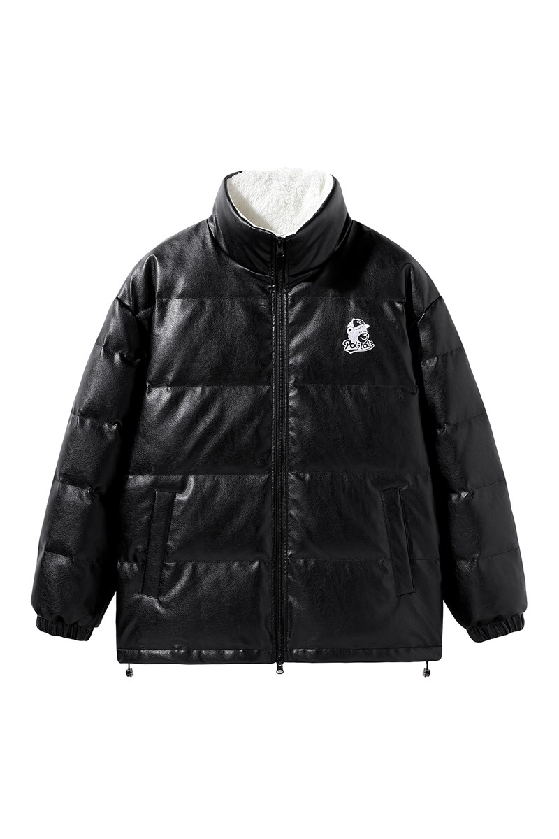 2024冬新潮内加绒暴力熊钢印90%标皮羽绒服男宽松情侣YR31P298,男装羽绒服,电商A222A