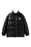 2024冬新潮内加绒暴力熊钢印90%标皮羽绒服男宽松情侣YR31P298，男装羽绒服，电商A222A