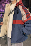 内加绒潮连帽棉衣男棉服ins港风23冬新宽松情侣大码Y819P125，男装棉衣，电商A222A