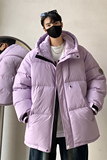 潮流情侣大码90%标高品质连帽羽绒服男2024秋冬新宽松YR35P298，男装羽绒服，电商A222A