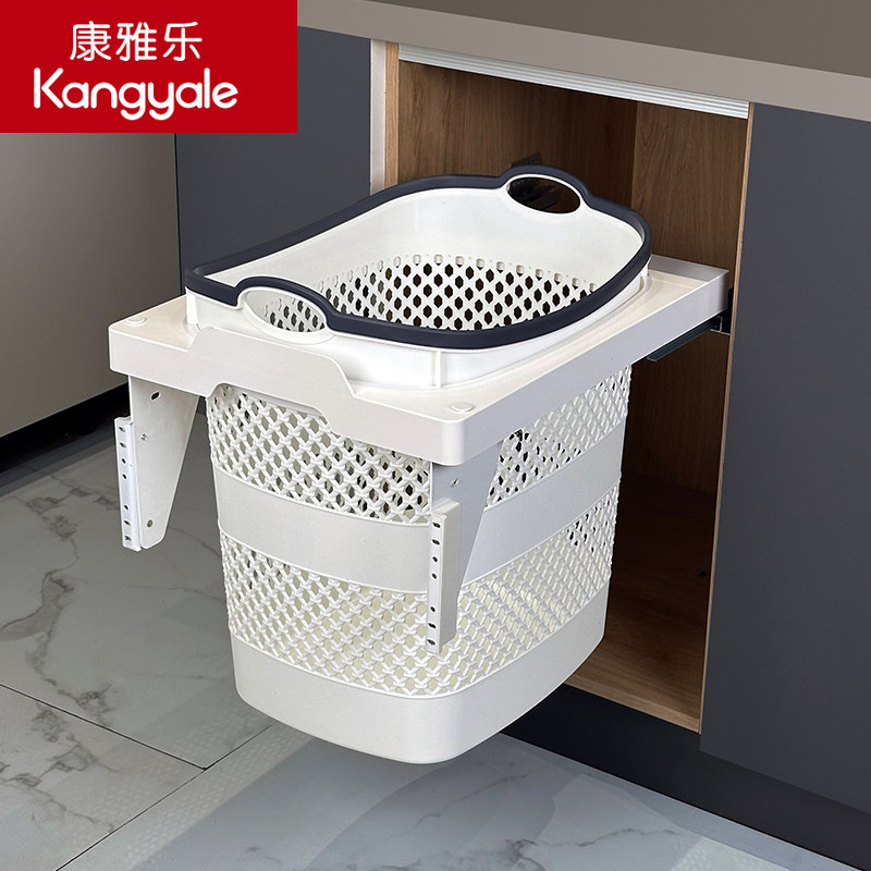 阳台柜嵌入式脏衣篮卫生间改造脏衣篓大容量收纳篮衣橱衣服收纳框,收纳整理,脏衣篮,淘宝优惠券,粉丝福利购,淘宝优惠卷