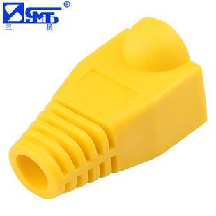 三堡SANBAO 水晶头护套 100个/袋 环保实用