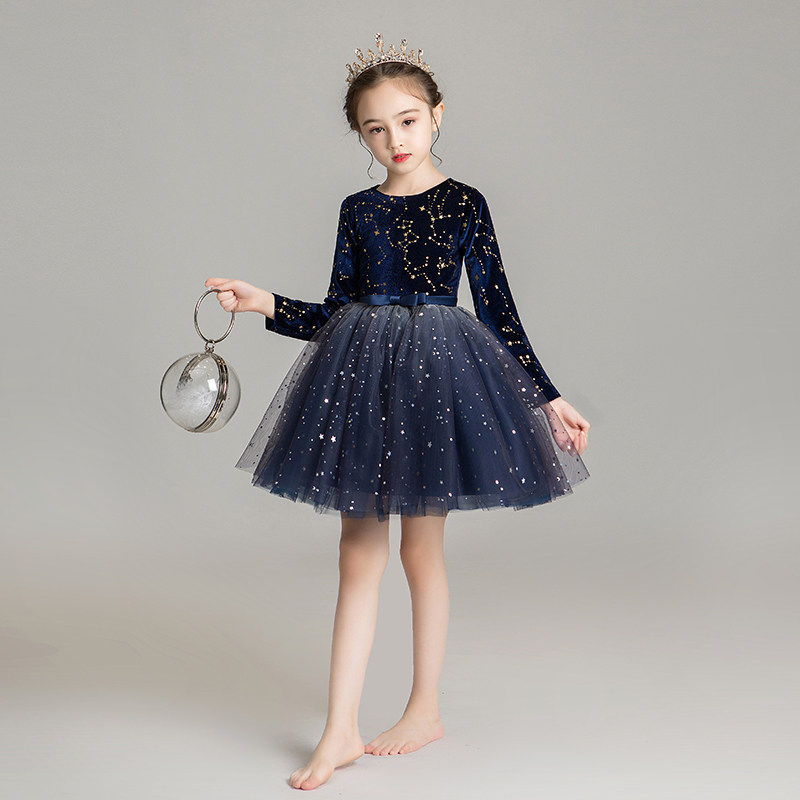女童晚礼服儿童公主裙小孩花童婚纱长袖款钢琴演出服冬装加绒加厚,童装/婴儿装/亲子装,儿童礼服,淘宝优惠券,粉丝福利购,淘宝优惠卷