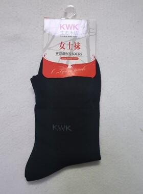 KWK露丝卡 木纤维 女袜 花边素面袜 抗菌防臭21120610