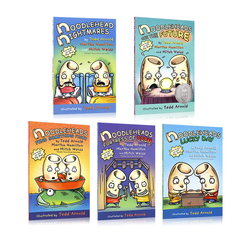 进口正版英文原版 noodlehead 通粉兄弟 系列1-5本 8-12岁小学生课外