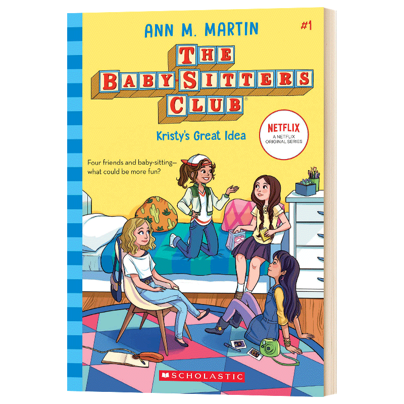 正版进口保姆俱乐部系列The Baby-Sitters Club 1-22册 青少年儿童课外阅读进阶读物 趣味故事桥梁章节书小说 英文原版 书籍/杂志/报纸 文学小说类原版书 原图主图