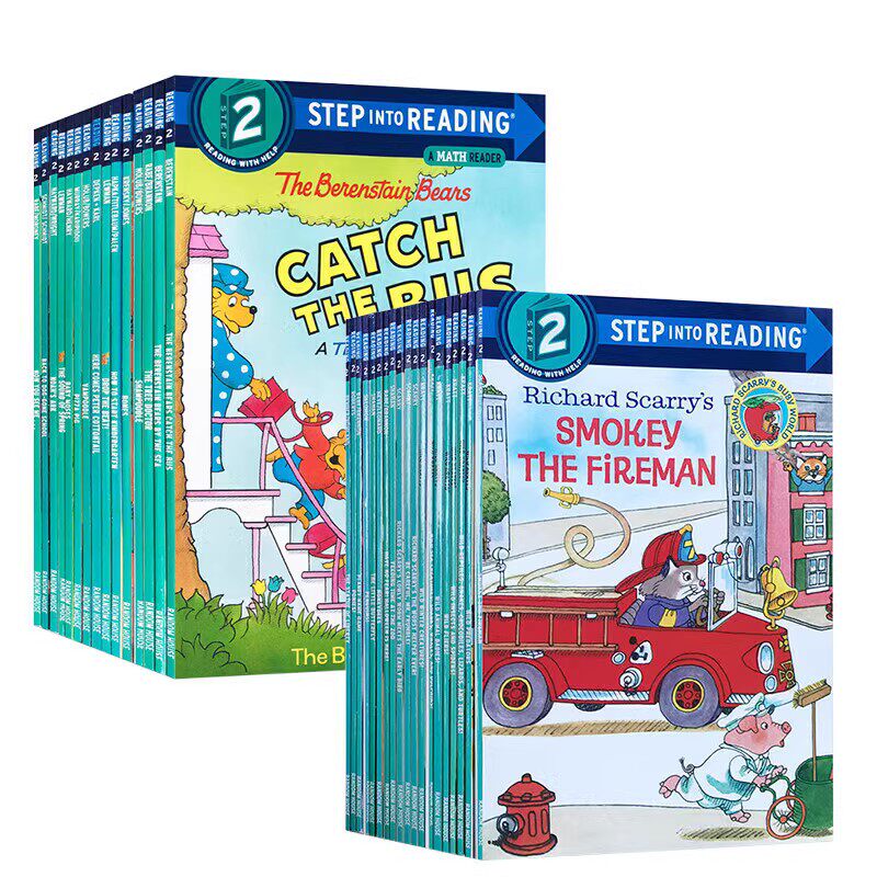 英文原版进口Step into Reading 2美国兰登经典分级读物第二阶段84册 斯凯瑞系列 Richard Scarry 图文认知进阶式儿童科普阅读绘本高性价比高么？