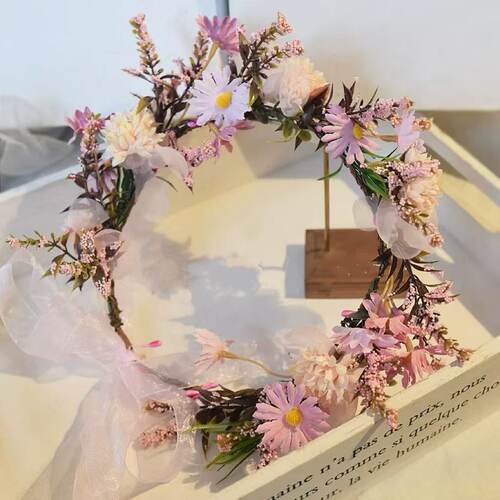 灰原哀cos服花冠头饰甜美公主