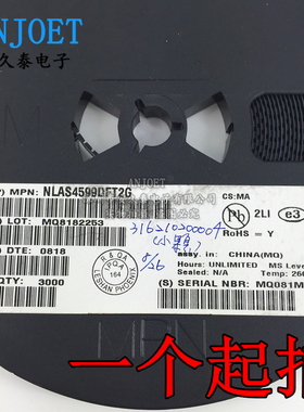 NLAS4599DFT2G TSSOP-6 模拟开关IC NLAS4599DF 全新原装 SOT-363