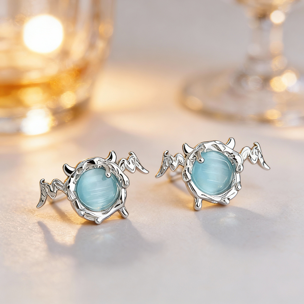 18光年万圣小恶魔原创耳钉女