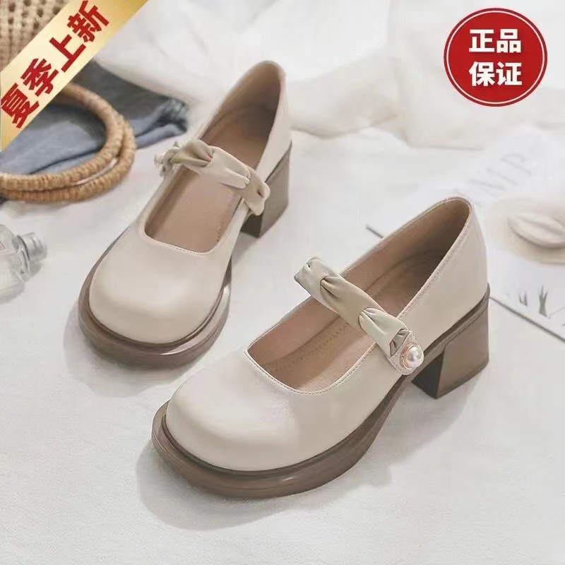 单鞋2024春秋新款小皮鞋