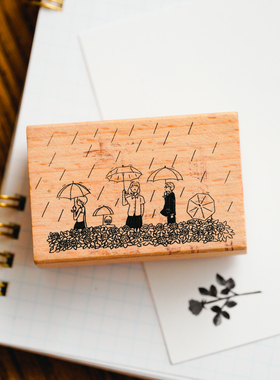 清仓|Yuusei| 原创可爱手账素材 柠檬 奶茶 榉木手帐印章