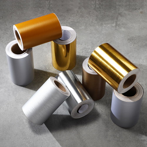 不锈钢门框包边金属贴纸