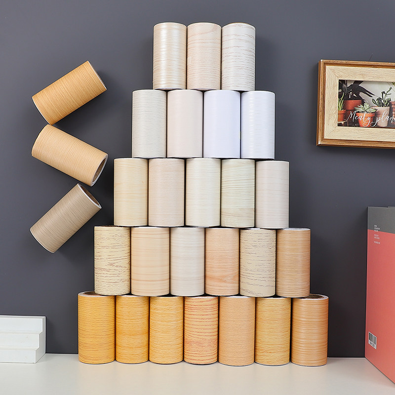 木纹门框包边贴修补自粘装饰翻新