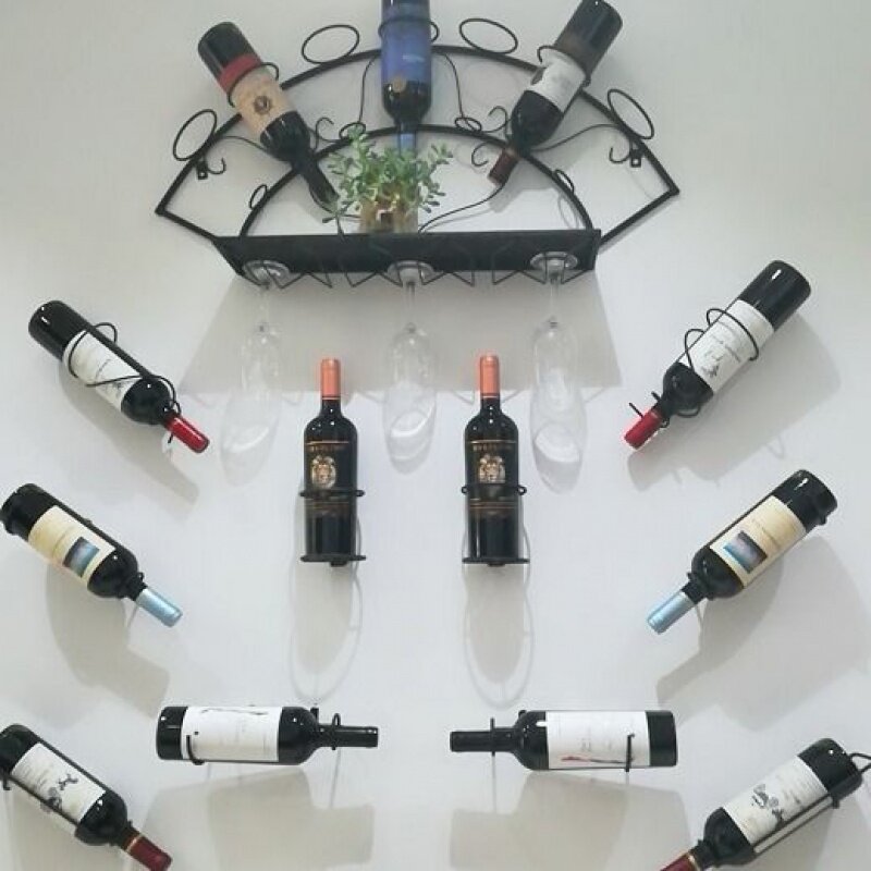 铁艺红酒架葡萄酒架展示架酒架图片
